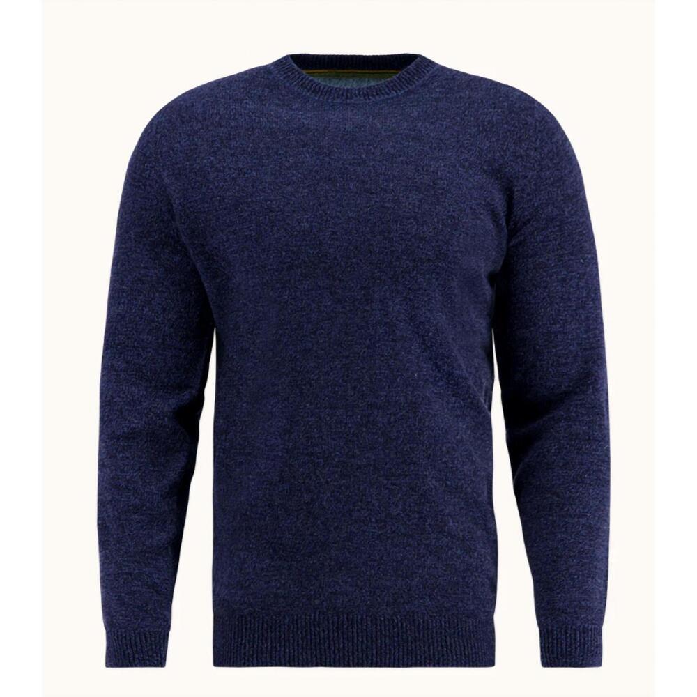 NEW A FISH NAMED FRED men's classic pullover top in navy